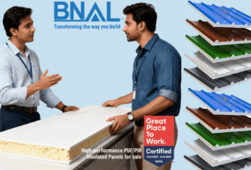 BNAL Prefabs Pvt Ltd  PUF PIR Insulated Wall  Roof Panels