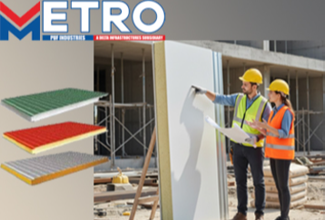 Premium Wall  Roof PUF PIR Panels Metro PUF Industries