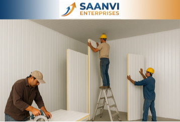 Saanvi Enterpries PUF Panel Installation Contractors