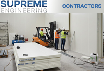 Contractors for PUF Panel Fixing SUPREME ENGINEERING