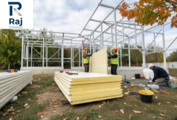 Contractors for Puf Panel Installation Raj Enterprises