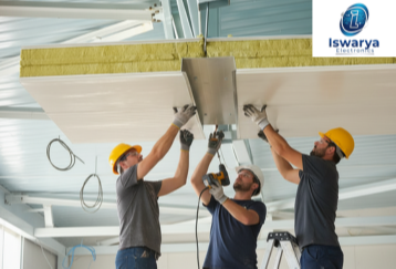 Contractors for Puf Panel Installation Iswarya Electronics