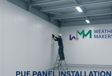 Puf Panel Installation - WEATHER MAKERS
