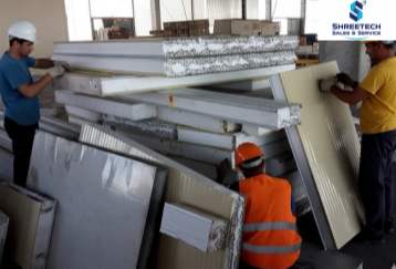 Contractors for Puf Panel Installation Shreetech Sales Service