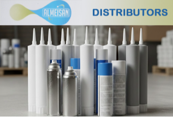 Silicone Sealant & Puff Can ALMEISAN INDUSTRIAL