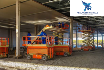 Neelkanth Rentals  Scissor Lift  Industrial Conveyor Solutions