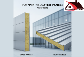 Dhenukripa Roofing Pvt Ltd PUF PIR Insulated Wall  Roof Panels Manufacturer