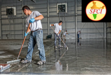 Industrial Epoxy Flooring Services by Sai Floor Coating India