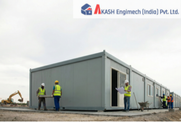 AKASH ENGIMECH India Pvt Ltd  Porta Cabin Site Office Manufacturer