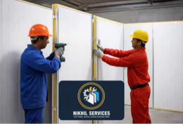 Puf Panel Installation - Nikhil Services