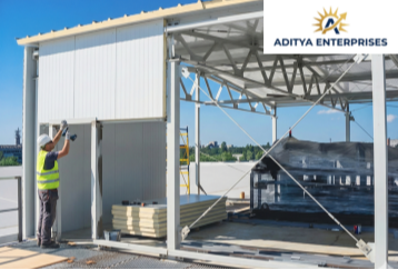 Contractors for Puf Panel Installation Aditya Enterprises