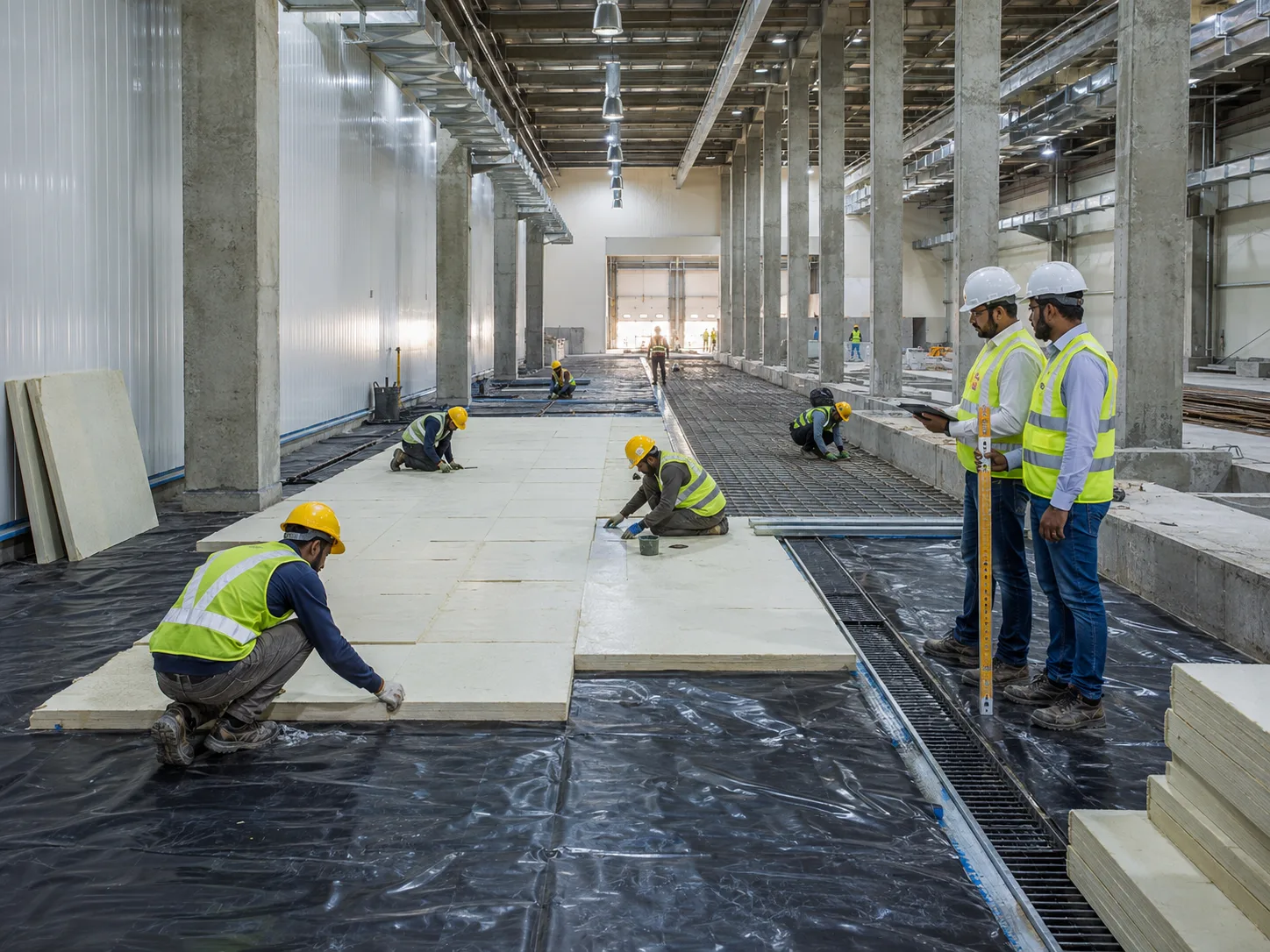 Cold storage contractor for industrial refrigeration projects