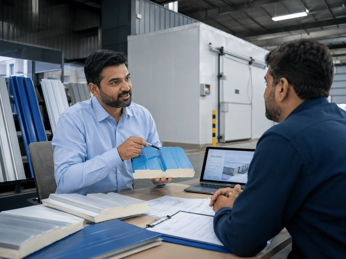 Technical consultation for selecting the right PUF roofing solution