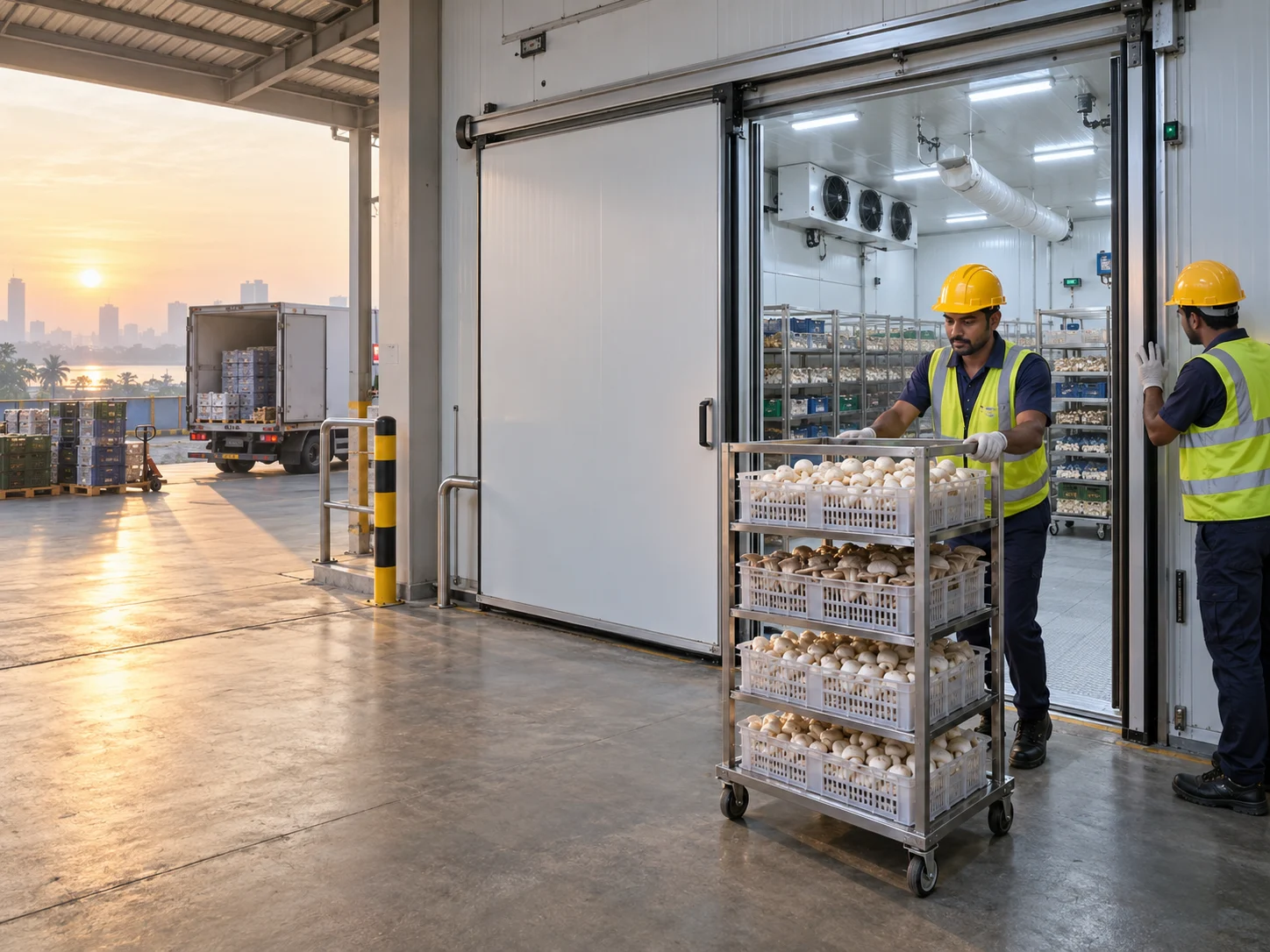 Cold Room for Mushroom Farming Kolkata